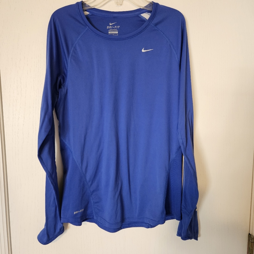 Womens Nike Dri-Fit Long Sleeve Athletic Top